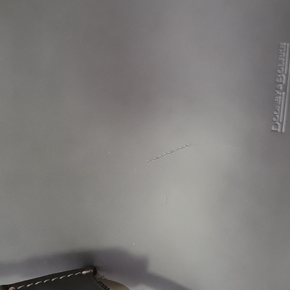 Dooney & Bourke, Madalene, Alto Italian Leather Crossbody, Dark Grey - Picture 15 of 16